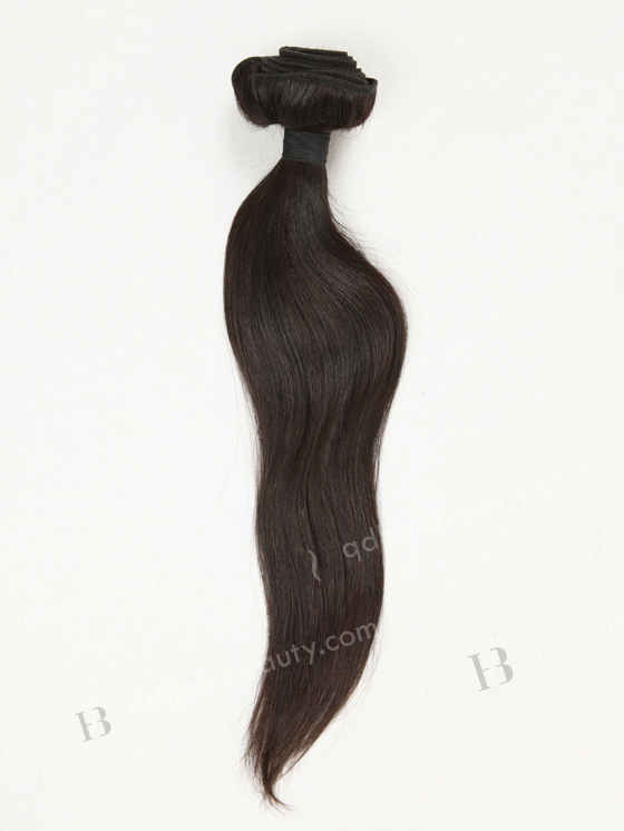 In Stock Cambodian Virgin Hair 16" Straight Natural Color Machine Weft SM-918